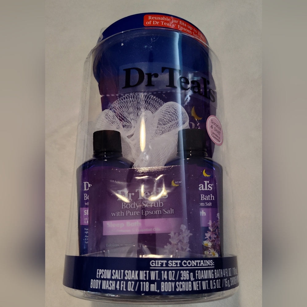 NEW! Dr Teal's Foot Care Set
